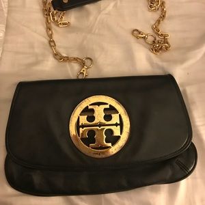 Tory Burch clutch with crossbody chain